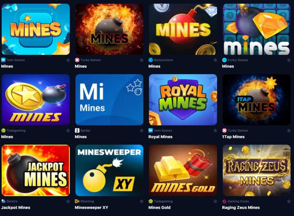 Игра Mines официальный сайт